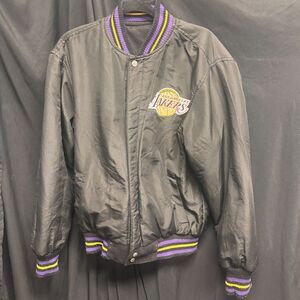 Vintage Mens Jeff Hamilton Los Angeles Lakers Jacket XS NBA 2000 Y2K JH Design
